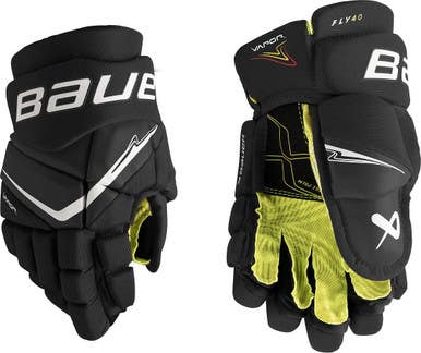 New Bauer S25 Vapor Fly40 Jr 11" Blk Gloves 11860-bar1064879bk11