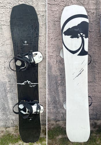 162cm Arbor Bryan Iguchi Pro Snowboard W Arbor Cypress Bindings, Burton Boa Boots & Dakine Board Bag