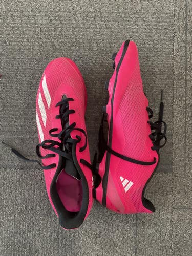Used Adidas Soccer Cleats Pink Senior 10.5 11614-s000238407