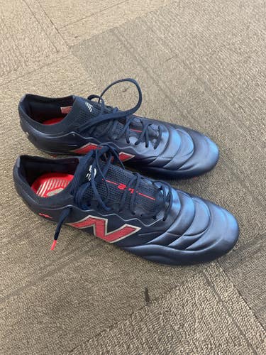 Used New Balance Soccer Cleats Navy Blue Senior 11 11614-s000238367