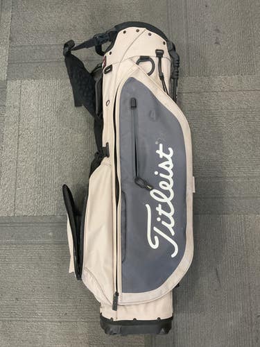 Used Titleist 4 Carbon Stand Bag Mens Stand Bag Beige 11614-s000238356