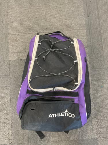 Used Athletico Backpack Bb Sb Player Backpack Purple 11614-s000238355