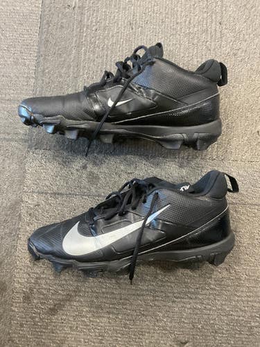 Used Nike Alpha Adult Fb Cleats Black Senior 10 11614-s000238333