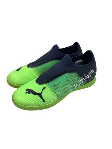 Used Puma Soccer Indoor Shoes Green Senior 6.5 11347-s000270919