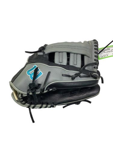 Used Wilson A500 A05rb23125 Bb Sb Glove Rh Throw Black And Grey 12 1 2" 11347-s000270914
