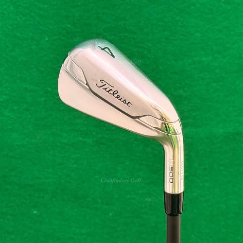 Titleist U-500 Forged Utility 4 Iron MMT Type-304SS UT 80-S Graphite Stiff
