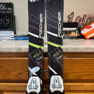131cm Kid's Fischer Addict twin tip tips 131 cm downhill Skis