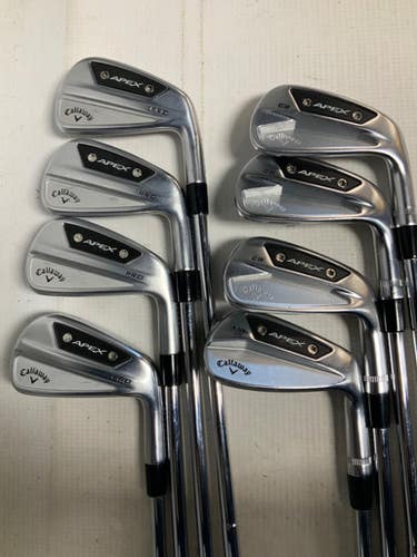 Used Callaway Apex Pro Cb Combo 2024 Mens Iron Set Rh 3i-pw 11823-s000039957