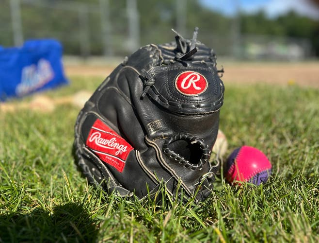 Vintage 1994 Rawlings USA Heart of the Hide PRO-LTFB 32.5” Catcher's Mitt - Horween Leather
