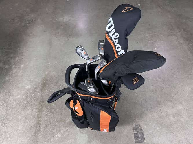 Wilson X31 Advantage Club Set Driver 3W 5H 6-PW+SW Putter Graphite Steel RH Bag