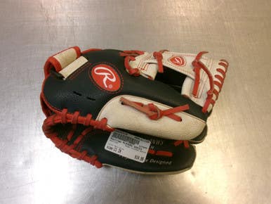 Used Rawlings Players Series Bb Sb Glove Rh Throw Navy Blue 11" 11339-s000203238