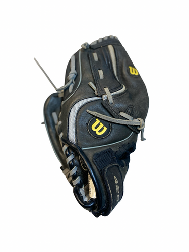 Used Wilson T Ball Bb Sb Glove Lh Throw Black 9 1 2" 11706-s000379920