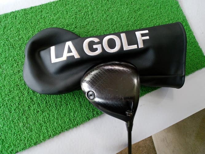 LA GOLF 13-12 12* Driver w/ GOLD SERIES MID 65W 4 Stiff Shaft