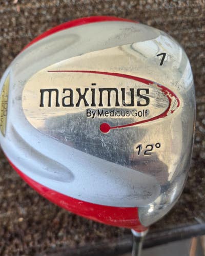 46.5 IN MEDICUS MAXIMUS 12 DRIVER GOLF SWING TRAINING GOLF CLUB VERY HEAVY AZ326
