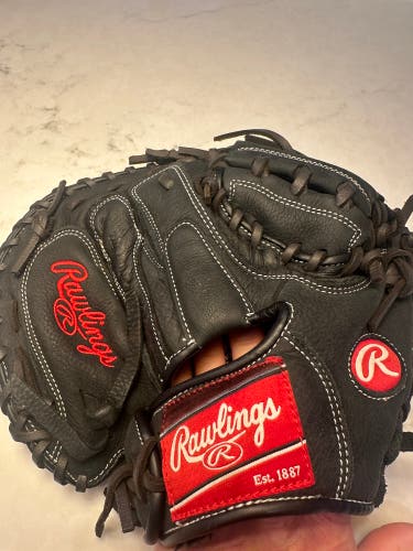 2025 Rawlings LiTe Toe RH Catcher's Baseball Glove 32.5" (Used)