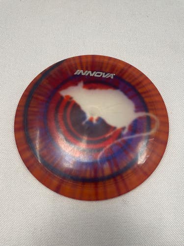 Used Innova Teebird Dyed Disc Golf Driver Red 11490-s000274401
