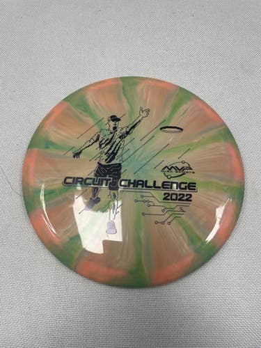 Used Mvp Circuit Challenge 2022 Disc Golf Driver Orange 11490-s000274402