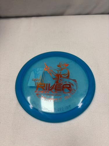 Used Latitude 64 Opto River Disc Golf Driver Royal Blue 11490-s000274355