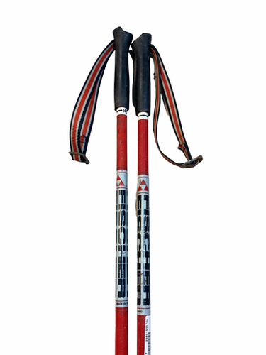 Used Fischer Xc Mens Xc Ski Poles Red 145 Cm 57 In 11706-s000379797