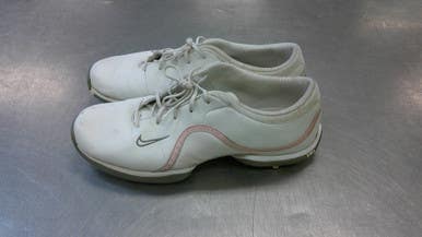 Used Nike Womens Golf Shoes White Senior 10 11339-s000194796