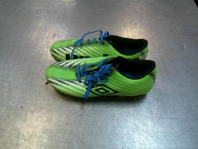 Used Umbro Soccer Cleats Green Junior 02 11339-s000199358