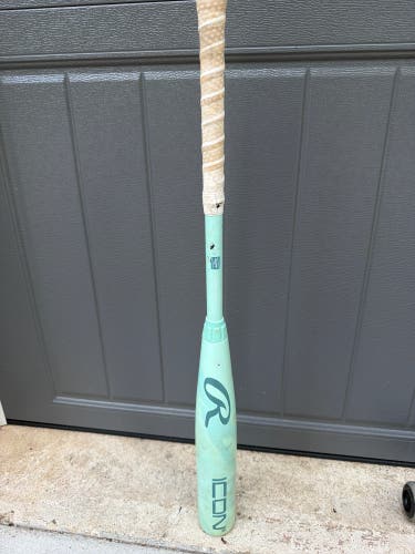 2026 Rawlings Icon Composite BBCOR Certified Bat (-3) 30 oz 33" (Used)