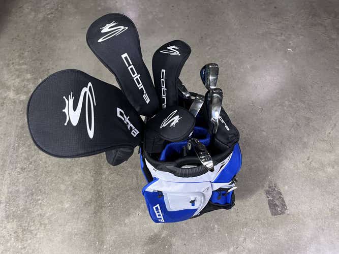 Cobra Fly XL Club Set Driver 3W 4H-5H 6-PW+SW Putter Regular Graphite RH HC Bag