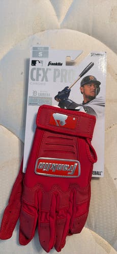 Small Franklin CFX PRO Batting Gloves (New)