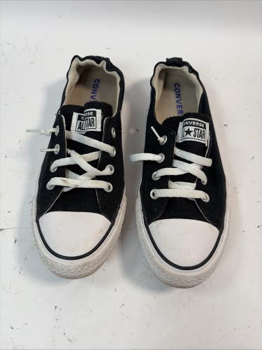 Converse All Star Low Top Shoes, Black, 10.5