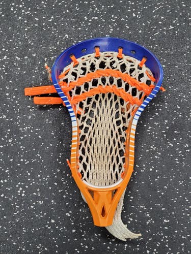 Used Nature Boy Lacrosse Head Mens Lacrosse Head Navy Blue And Orange 11849-s000040950