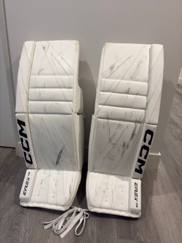 34+1 CCM Eflex 7.9 Goalie Leg Pads (Used)