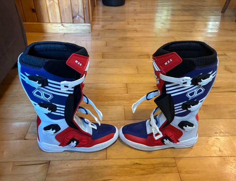 MSR M3X Motocross Boots Size 12 Men display picture 3