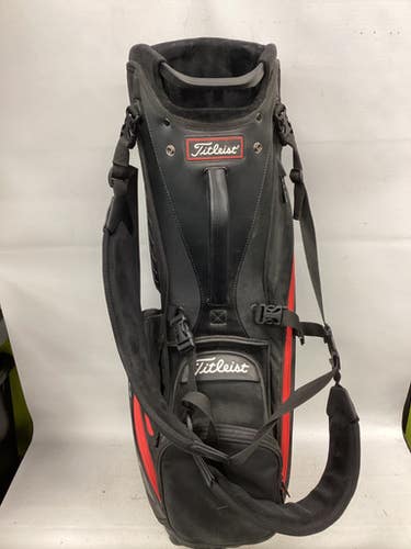 Used Titleist 5 Slot Stand Bag Mens Stand Bag Black 11851-s000048003