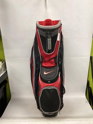 Used Nike 14 Slot Cart Bag Mens Cart Bag Black And Red 11851-s000047999