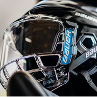 New Bauer Concept 3 Hockey Full Visor Clear One Size 11851-bar1041010clr