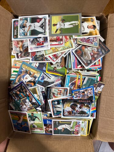 10lb+ 1000+ MLB SPORTS CARDS EXCELLENT CONDITION ROOKIES MODERN