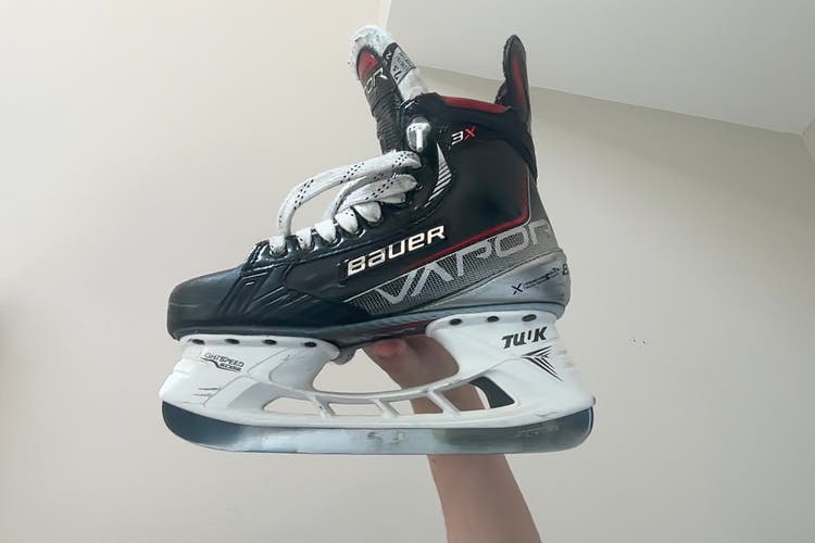 Black/Gray 2021 Bauer Vapor 3X Hockey Skates 7.5 (Used)