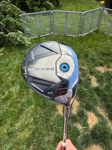 Callaway Paradym Ai Smoke Triple Diamond 5-Wood 18 Denali X Stiff 42.5" NICE