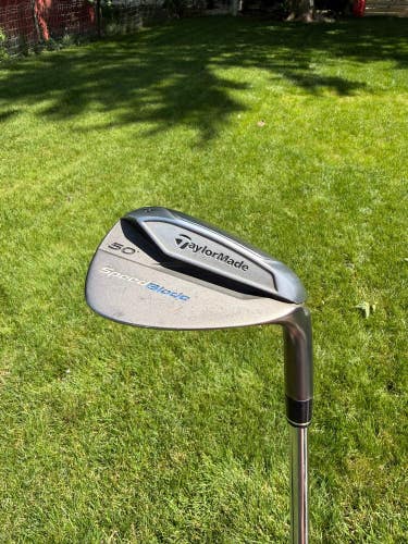 Taylormade Speedblade Gap Wedge 50 85g Steel Stiff Flex 35.75" NICE