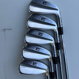 Cobra 3DP Tour Iron Set 6-PW DG Mid 115 S300 Stiff Flex NICE