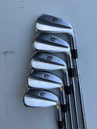 Cobra 3DP Tour Iron Set 6-PW DG Mid 115 S300 Stiff Flex NICE