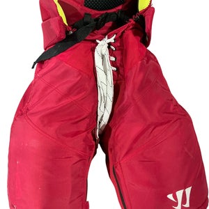 Warrior Alpha LX PRO Pro Stock Hockey Pants Medium Red (Used) 2607