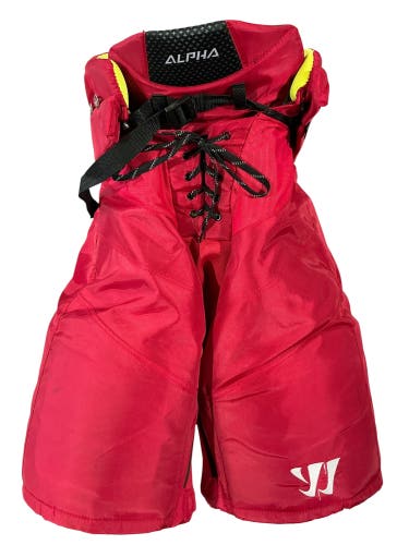 Warrior Alpha LX PRO Pro Stock Hockey Pants Large Red (Used) 2609