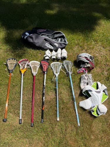 First come first serve! Huge lacrosse gear bundle act fast! Awesome deal!