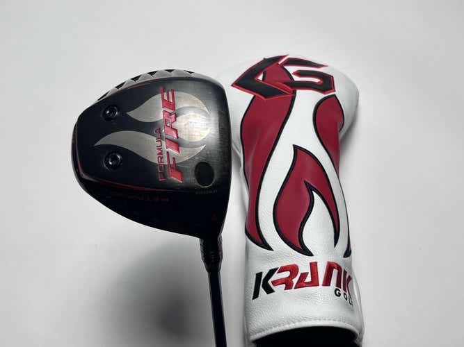 Krank Formula Fire LD Pro Long Drive Driver 4* Fujikura Fly Wire X-Stiff RH HC