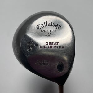 Callaway Great Big Bertha Warbird Driver 11* ProForce Gold 65g Stiff Mens RH