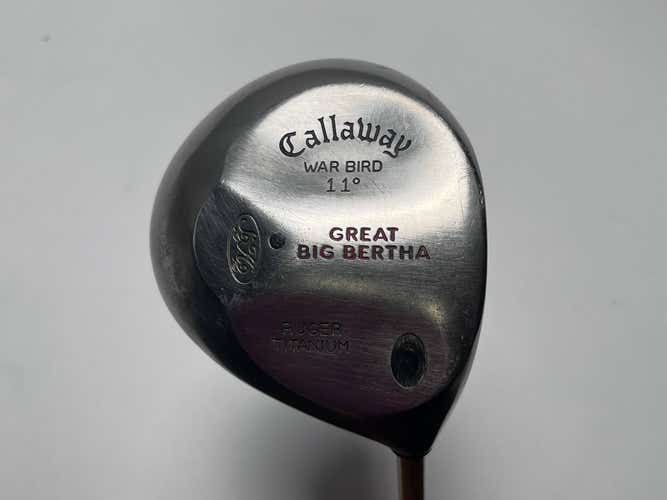 Callaway Great Big Bertha Warbird Driver 11* ProForce Gold 65g Stiff Mens RH