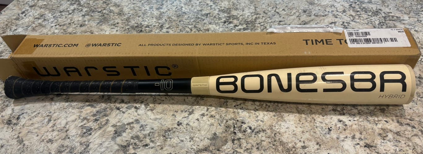 2025 Warstic Bonesaber Hybrid USSSA Certified Bat (-10) 29" (Used)