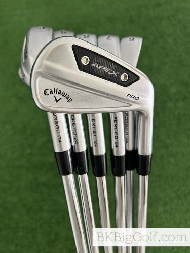 Callaway Apex Pro 24 Forged Iron Set 5-P / Dynamic Gold 115 Stiff