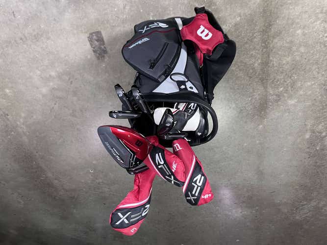 Wilson RFX Reflex Club Set Driver 3W 4H-5H-6-PW+SW Putter Regular Mens RH BAG